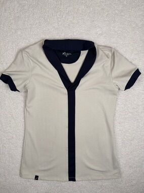 SwingDish Women's Maddox Short Sleeve Golf Top Small